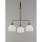 Maxim Lighting Coraline 3-Light Chandelier 11276SWSN - alternate 2